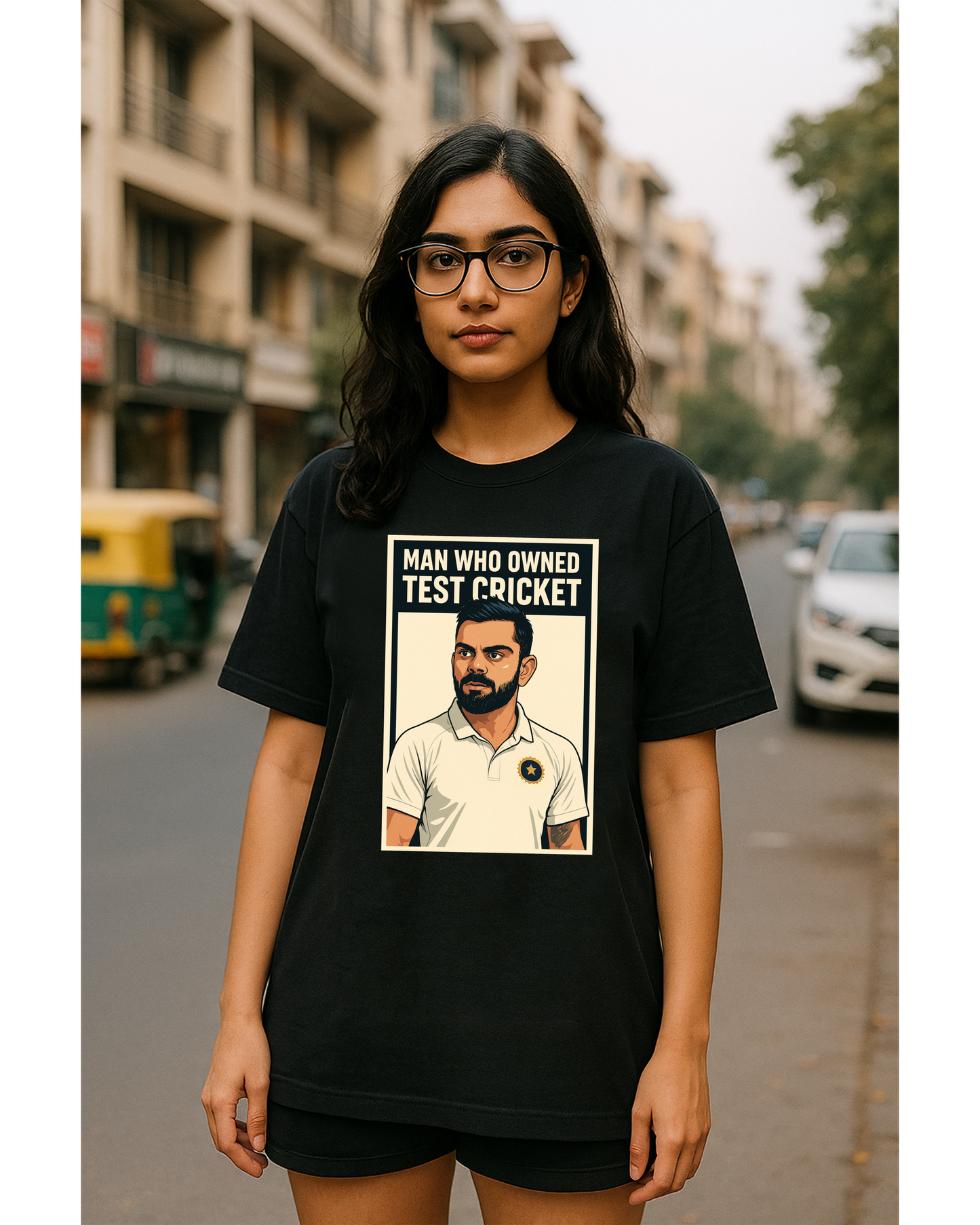 Man Who Owned Test Cricket Oversized T-Shirt – Unisex | Legends Series