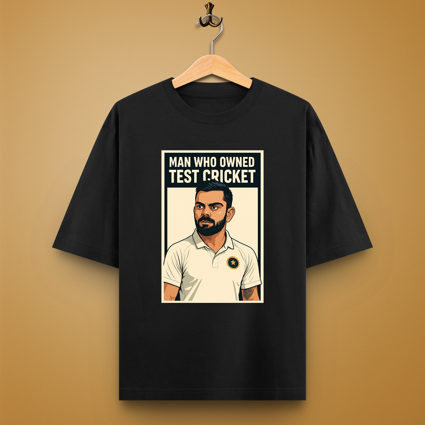 Man Who Owned Test Cricket Oversized T-Shirt – Unisex | Legends Series