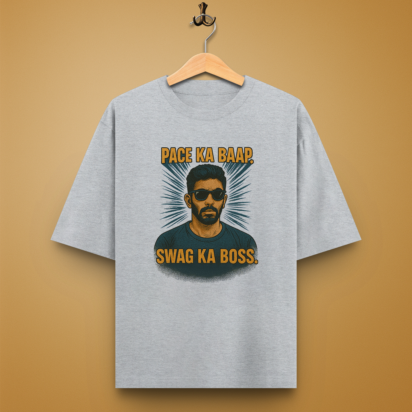 Jasprit Bumrah Oversized T-Shirt – Unisex | Legends Series