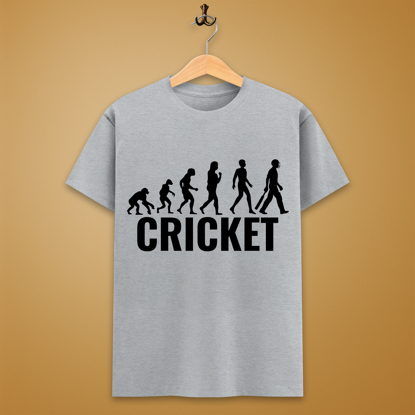 Cricket Evolution Crew T-Shirt – Unisex | Street Cricket Series