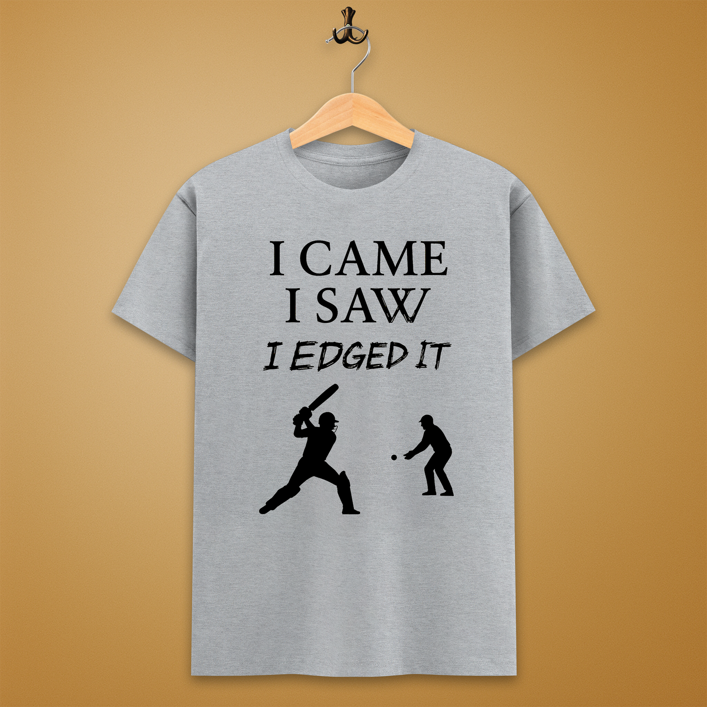 I Came I Saw I Edged It T-Shirt – Unisex | Street Cricket Series