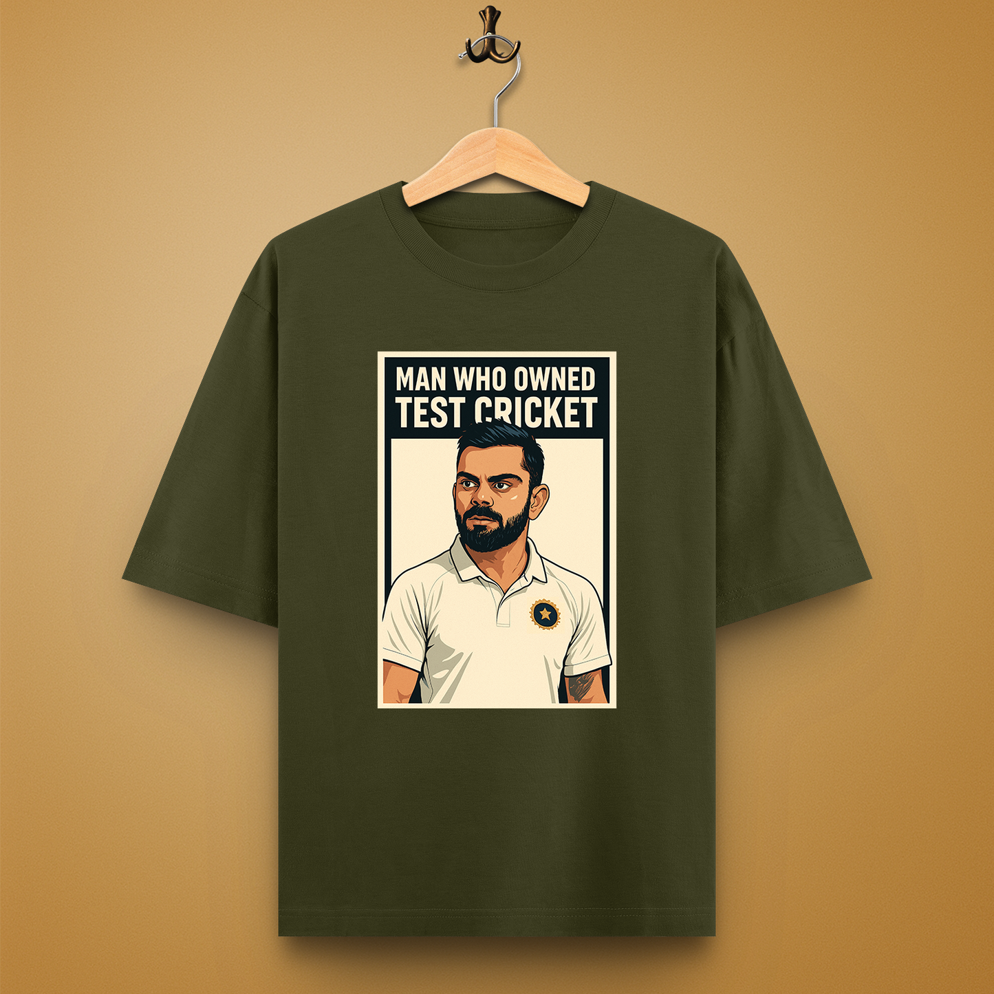 Man Who Owned Test Cricket Oversized T-Shirt – Unisex | Legends Series