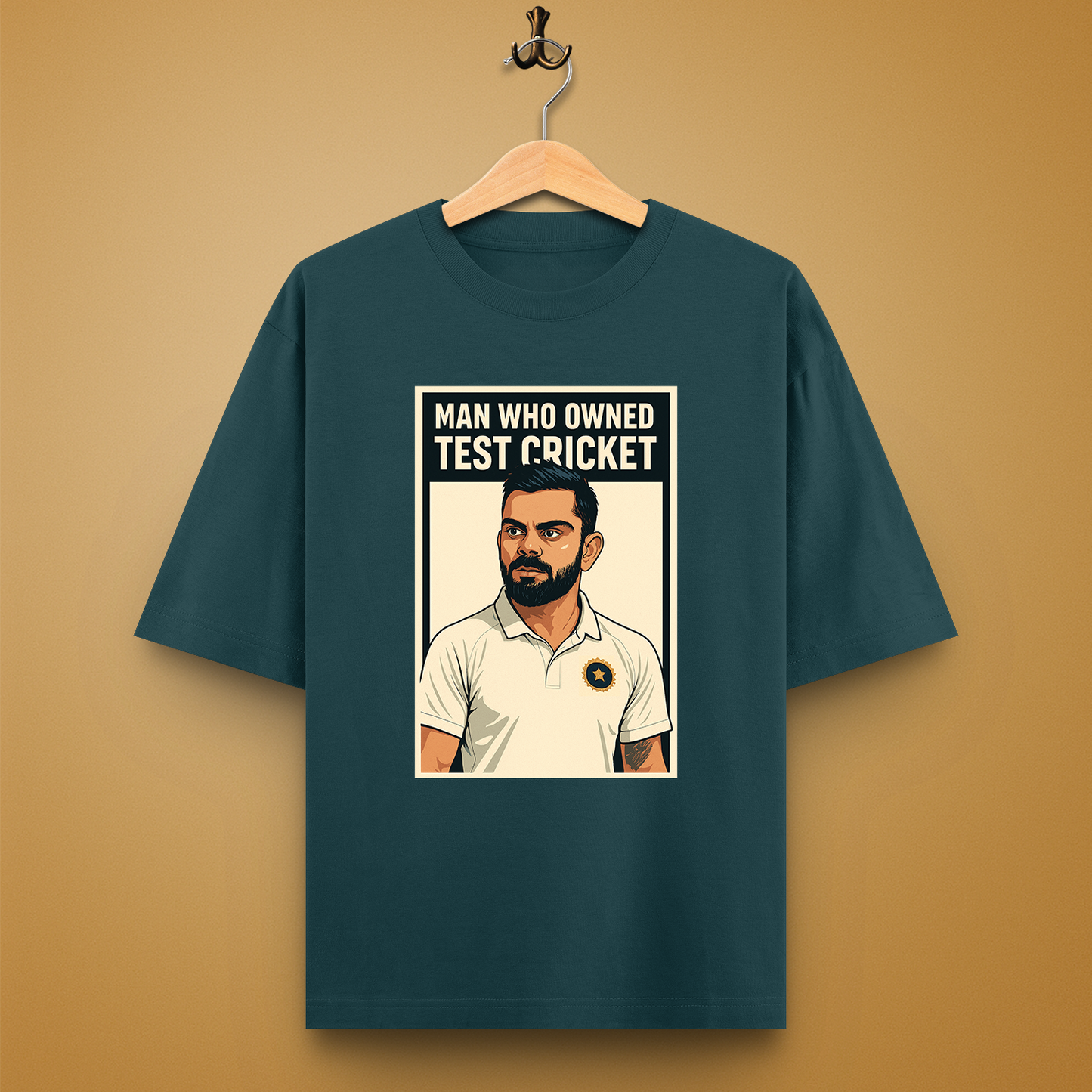 Man Who Owned Test Cricket Oversized T-Shirt – Unisex | Legends Series