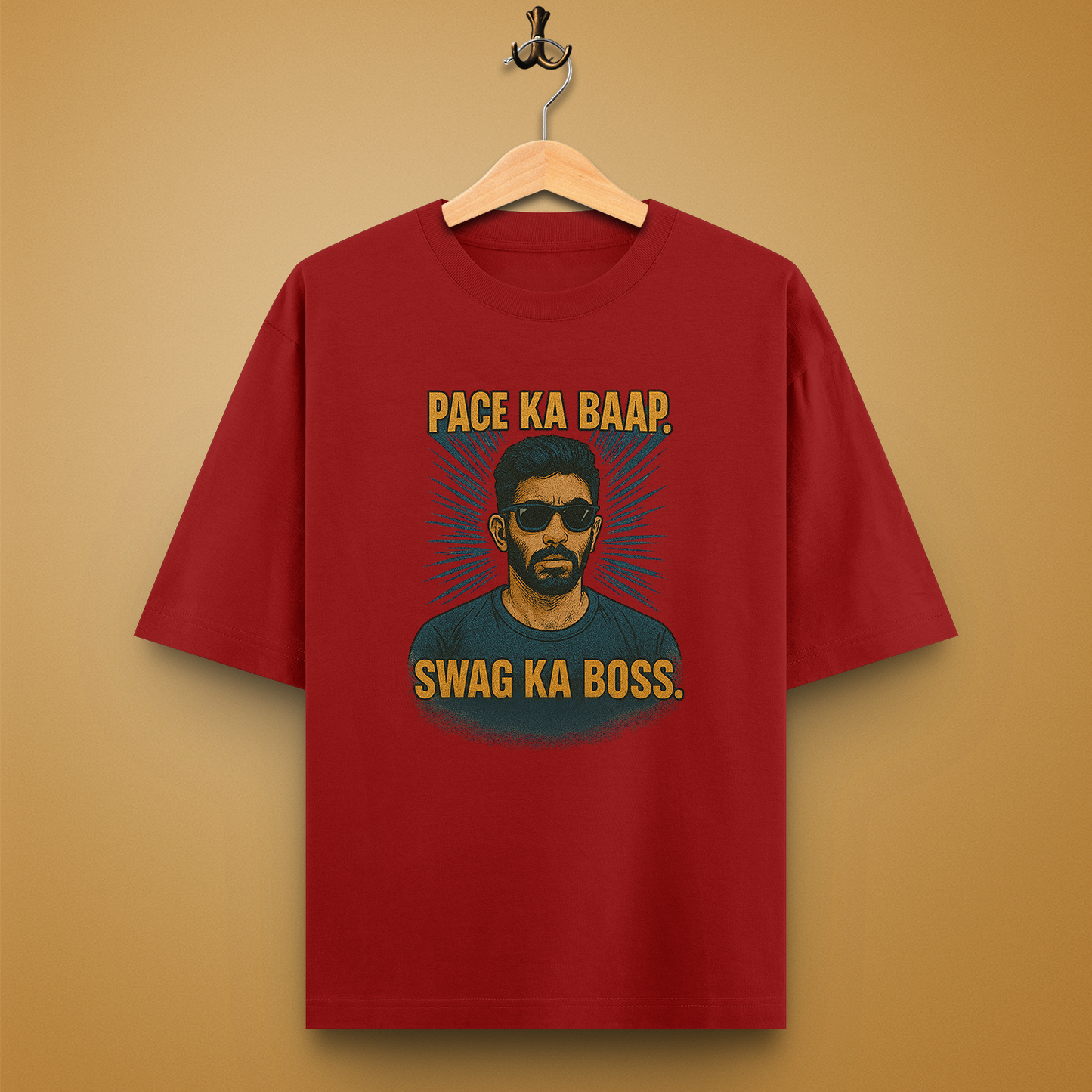 Jasprit Bumrah Oversized T-Shirt – Unisex | Legends Series