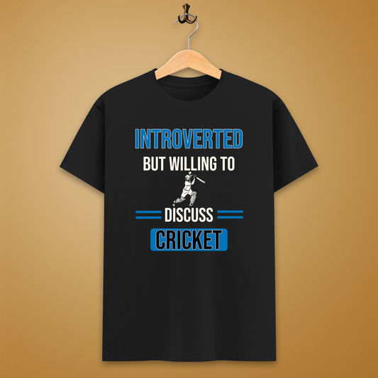 Introverted T-Shirt – Unisex | Street Cricket Series