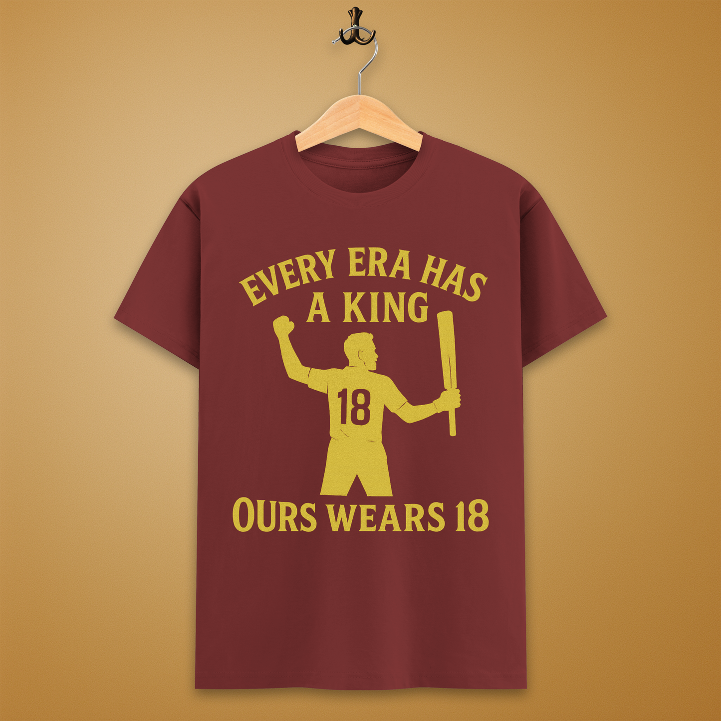 King Kohli Crew T-Shirt – Unisex | Legends Series