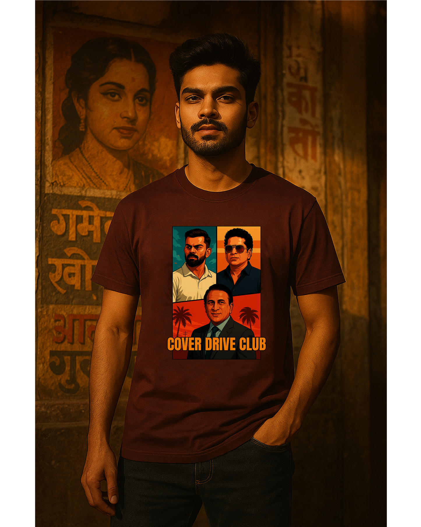 Maestros of Cricket Crew T-Shirt – Unisex | Legends Series